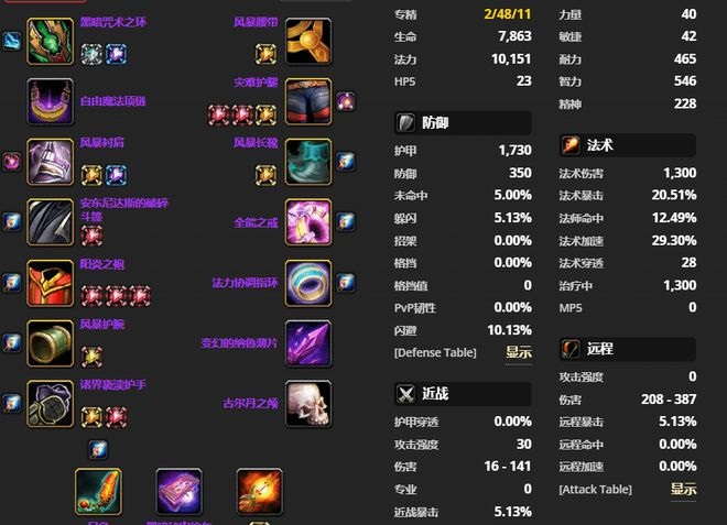 P5法师三系bis分析薄片日灸是标配