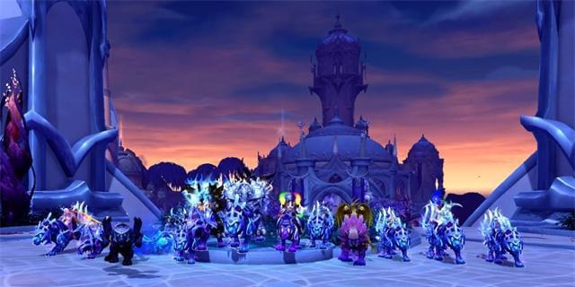 默默陪伴拍照留念 魔兽10年公会回归做最后的告别